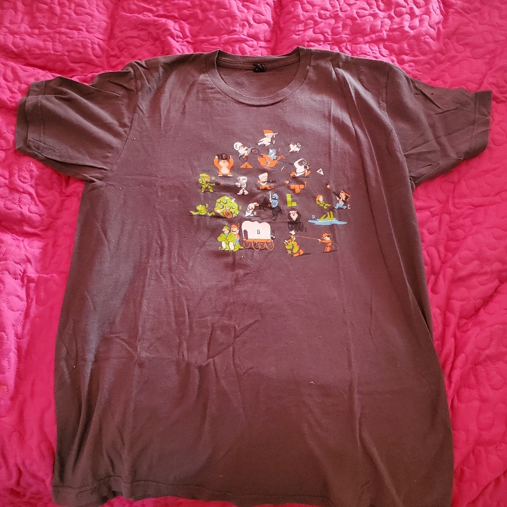 Game Alphabet Shirt